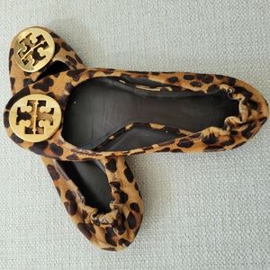 Tory Burch Leopard Print Flats